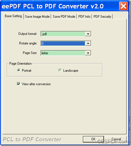 convert PCL to PDF using EEPDF PCL to PDF Converter